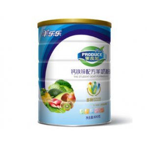 果蔬加钙铁锌羊奶粉 800g